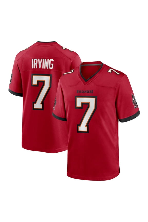 Men Youth Sport Shirts Bucky Irving Red Game Jersey Fan Sport Shirts