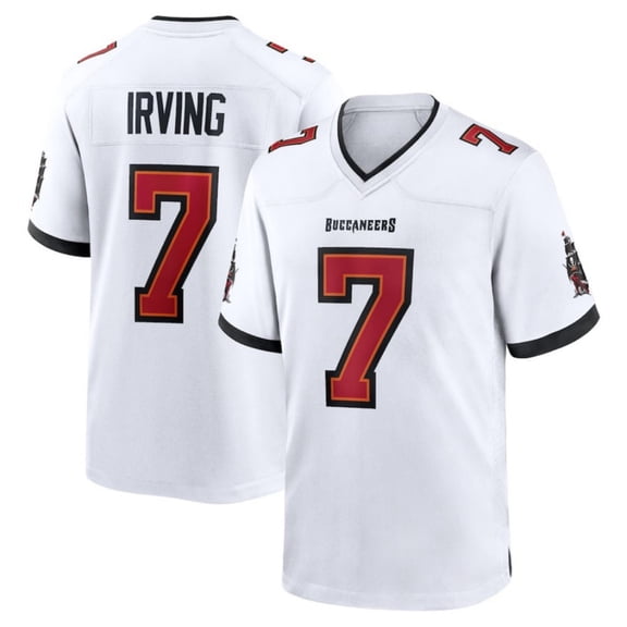 Men Youth Sport Shirts Bucky Irving White Game Jersey Fan Sport Shirts