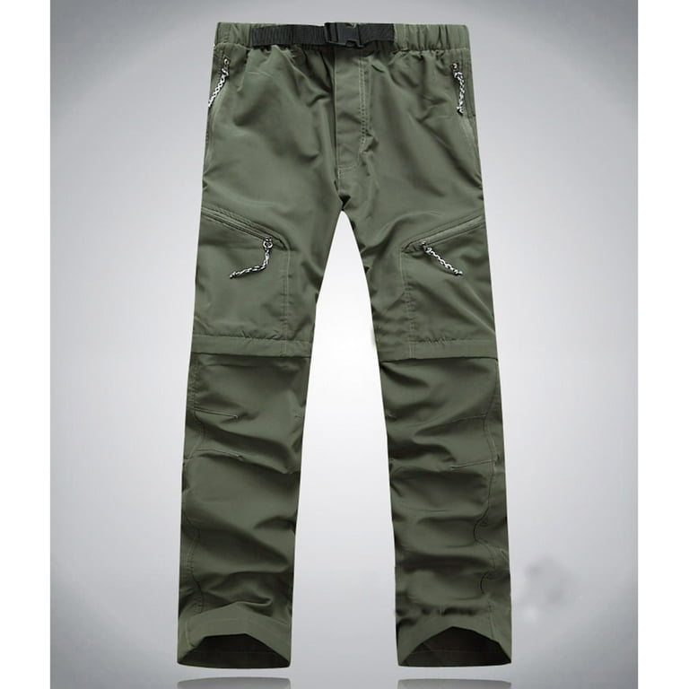 Men and Women Detachable Quick Dry Hiking Pants Sports Trousers for Outdoor  Camping Trekking 