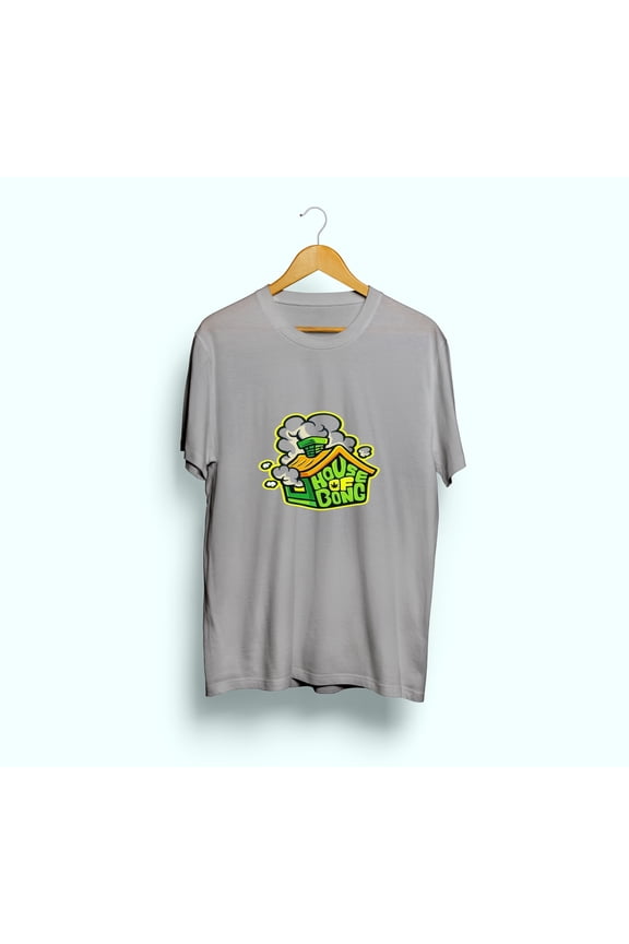 Men and Women Slim Fit Round Neck Tee, Skin-Friendly Comfort house of bong Graphic t-shirt