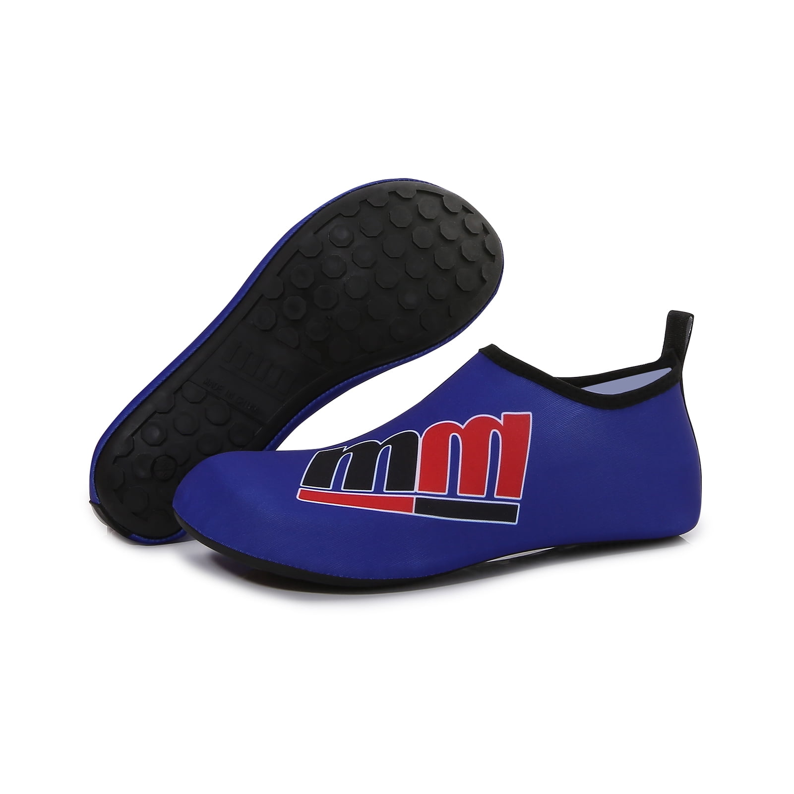Men and Women a Slip On Barefoot Quick-Dry Beach Aqua Yoga Water Shoes (MM/Purple, 11.5-12.5 Men)