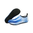 thumbnail image 1 of Men and Women a Slip On Barefoot Quick-Dry Beach Aqua Yoga Water Shoes (Ocean/Blue, 11.5-12.5 Men), 1 of 8