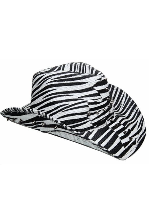 Men and Women's Zebra Cross Cowboy Hat