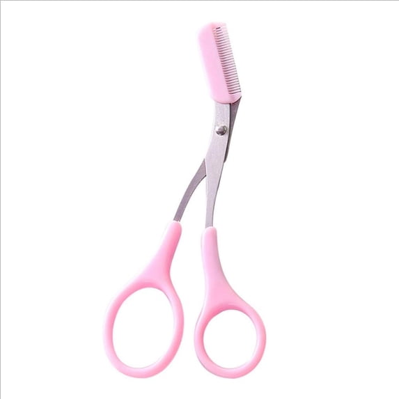 Men and Women with Eyebrow Comb Scissors Eyebrow Trimmer Eyebrow Trimmer Comb Scissors Beauty Tools