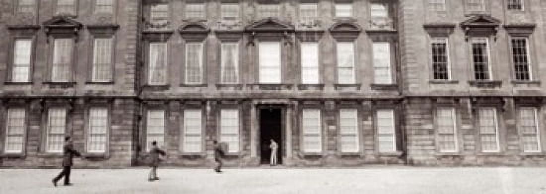Men carrying boxes moving to a new building Dyrham Park Dyhram Gloucestershire England Canvas Art - Panoramic Images (18 x 7)