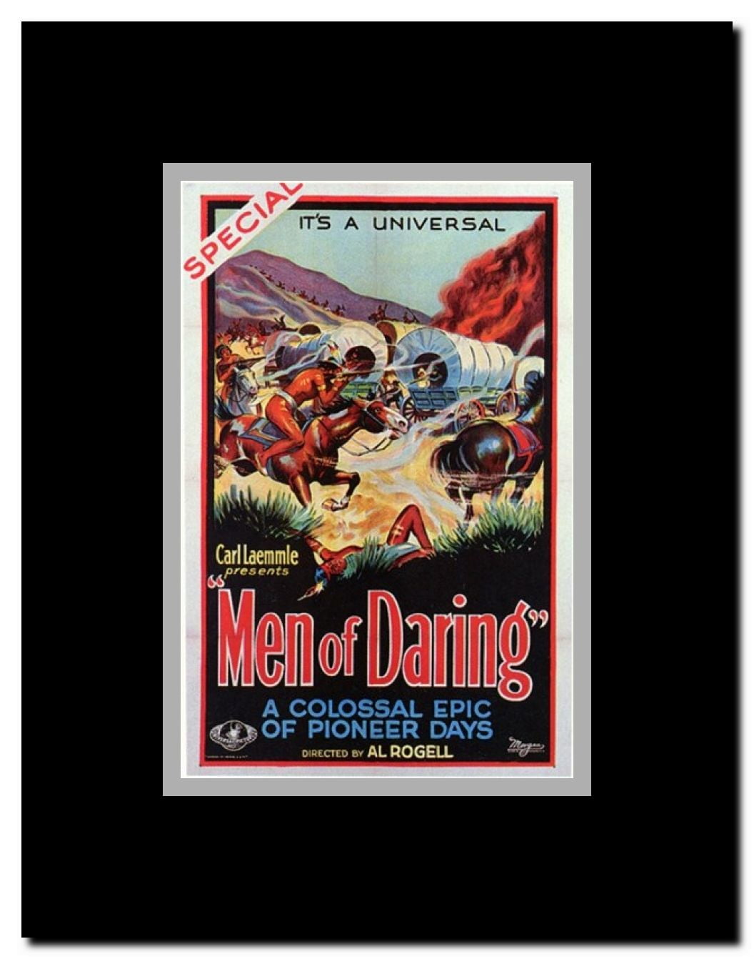 Men of Daring Framed Movie Poster