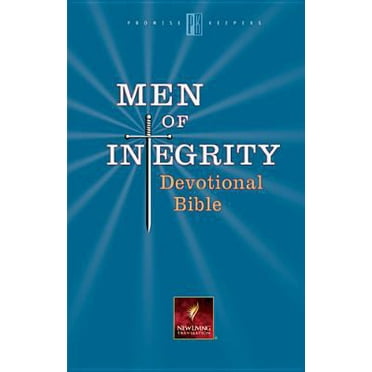 Pre-Owned Men of Integrity Devotional Bible-Nlt (Hardcover) 0842360034 9780842360036