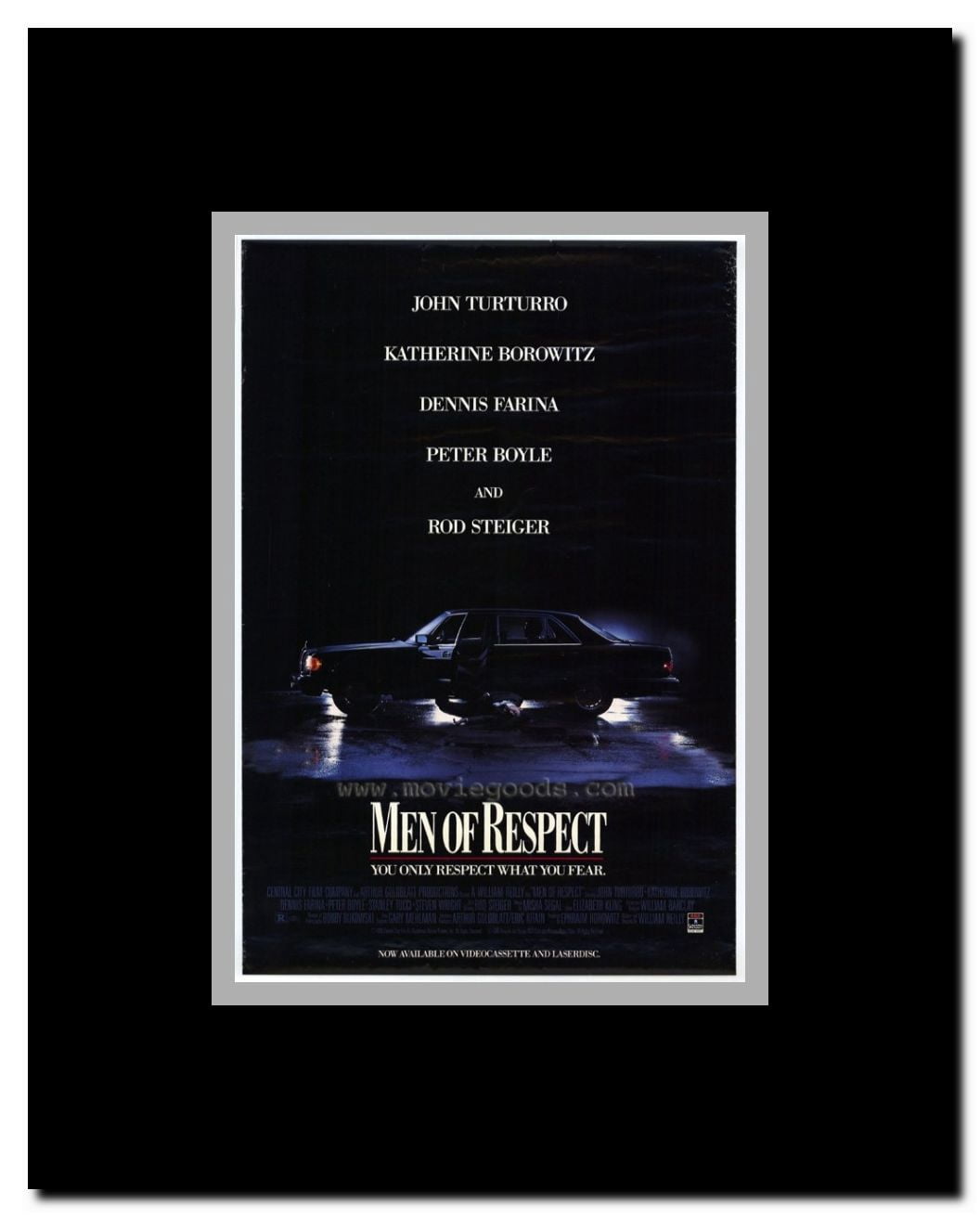 Men of Respect Framed Movie Poster