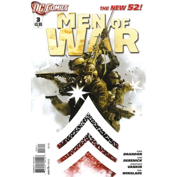 Men of War (2nd Series) #3 VF ; DC Comic Book