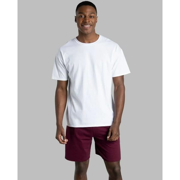 Men&rsquo;s Eversoft&reg; Short Sleeve Crew T-Shirt, 2 Pack