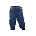thumbnail image 1 of Men’s 06 Pockets Wrinkled Cargo Shorts – Navy Blue, 1 of 2