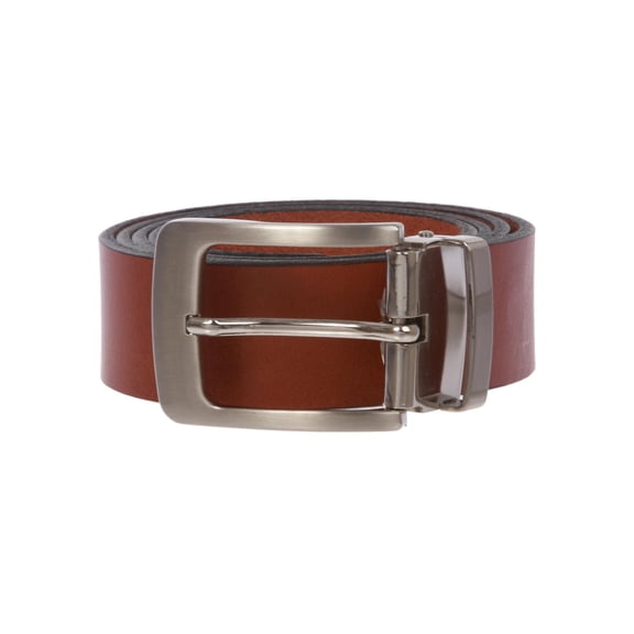 Men's 1 1/4" Clamp on Italian Leather Dress Belt