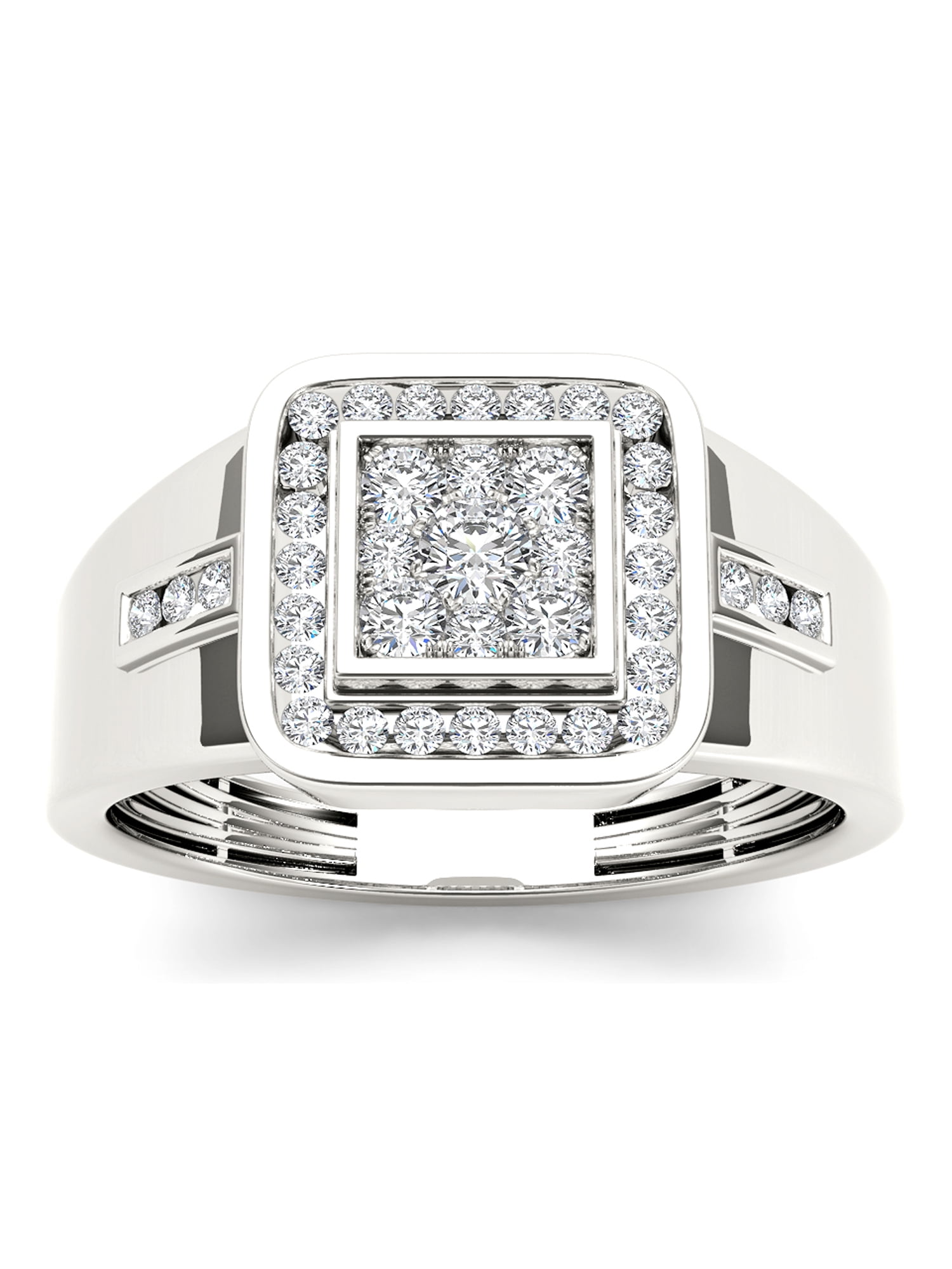 Men's 1/2 Carat T.W. Diamond 10kt White Gold Engagement Ring
