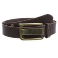 thumbnail image 1 of Men's 1 3/8" Vintage Garrison Belt with Brass Buckle & Slot Holes, 1 of 5
