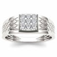 thumbnail image 1 of Men's 1/3 Carat T.W. Diamond 10kt White Gold Engagement Ring, 1 of 1