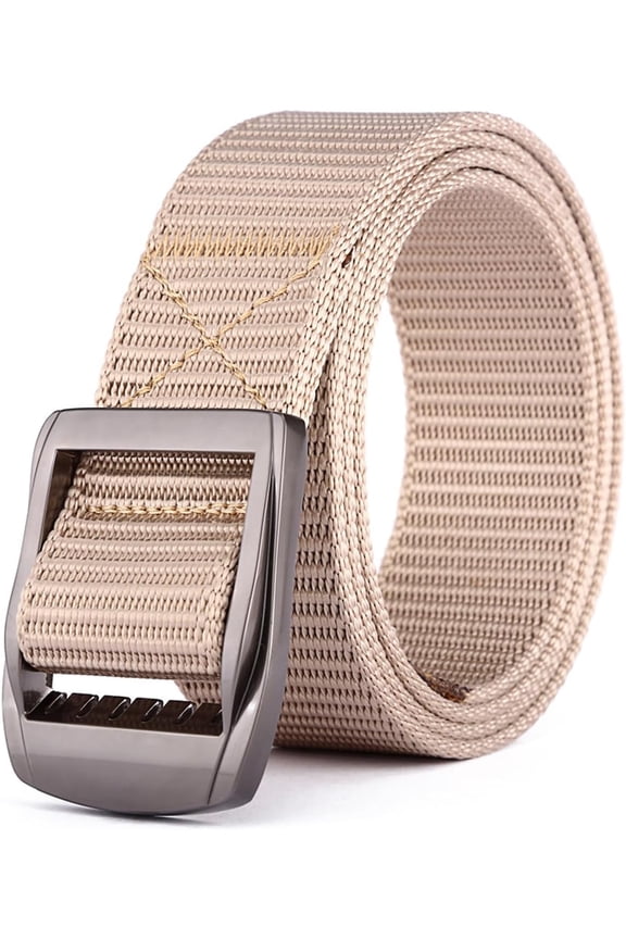 Men's 1.5" Nylon Web Work Belt Simple Everyday Riggers Belt
