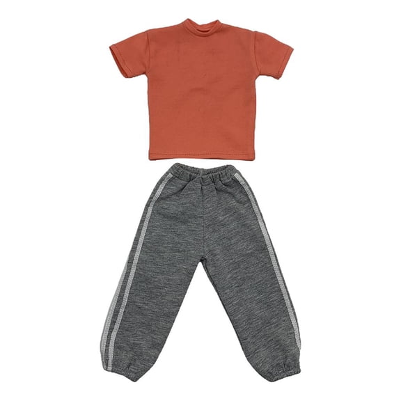 Men's 1: 6 Scale And Pants, 12 Inch Casual Suit Set - style 6, 6th Scale