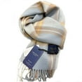 thumbnail image 1 of Men's 100 Australian Merino Wool Scarf Knitted Soft Warm Neckwear 72x12inch, 1 of 5
