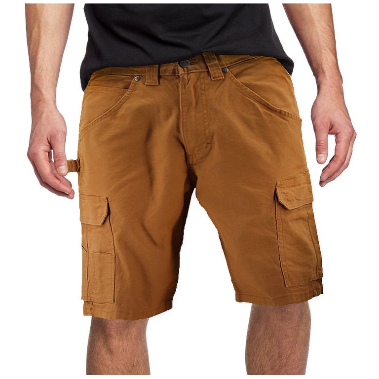 Men's 100% Cotton Classic Fit Army Utility Multi Pocket Chino
