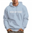 thumbnail image 1 of Men's 100% Cotton HOUSTON Hoodie 330g Thick Pocket Hood, 1 of 16