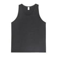 thumbnail image 1 of Men’s 100% Cotton Heavyweight Tank Top, Charcoal Grey XL, 1 Pack, 1 of 1