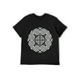 thumbnail image 1 of Men's 100% Cotton Hmong Heritage Graphic Tee - Breathable, Soft & Casual Crew Neck T-Shirt for Casual Attire, 1 of 6