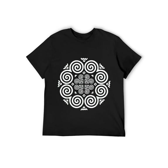 Men's 100% Cotton Hmong Heritage Graphic Tee - Breathable, Soft & Casual Crew Neck T-Shirt for Casual Attire