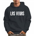thumbnail image 1 of Men's 100% Cotton LAS VEGAS Hoodie 330g Thick Pocket Hood, 1 of 16
