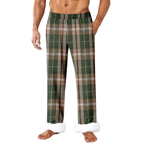 Men's 100% Cotton Pajama Pants Lightweight Pjs Bottoms Sleepwear Bottom Pants with Pocket Drawstring