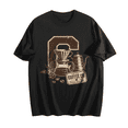 thumbnail image 1 of Men's 100% Cotton Short Sleeve Crewneck Graphic T-Shirt, Soft Breathable Moisture Wicking Casual Basic S-3XL NH00083, 1 of 7