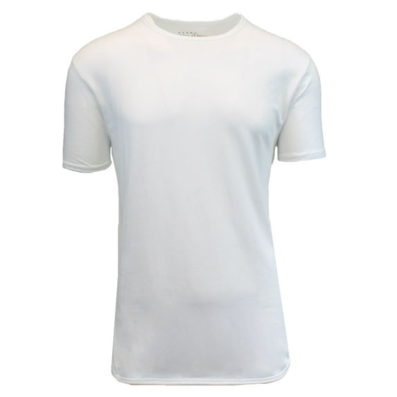 Men's 100% Cotton Slim-Fit Scallop T-Shirt