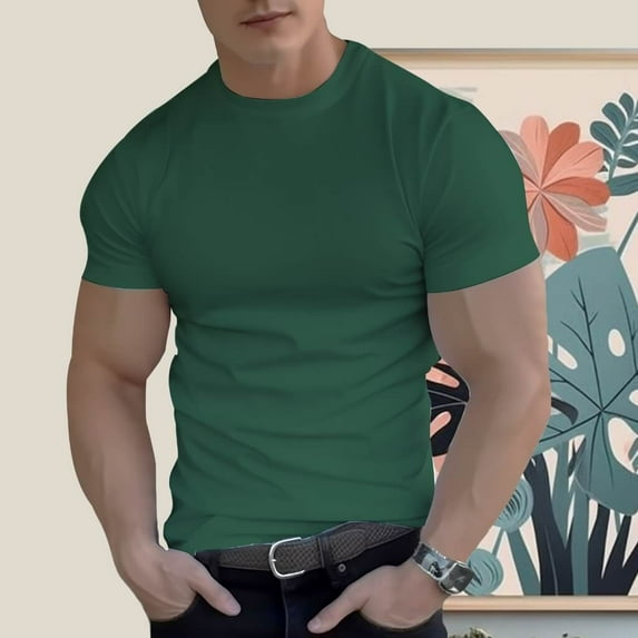 Men's 100% Cotton Soft Comfortable Tee 16 Colors