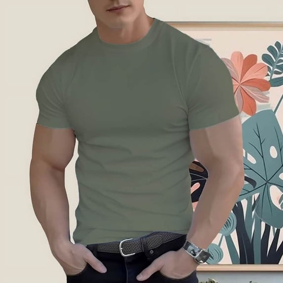 Men's 100% Cotton Soft Comfortable Tee 16 Colors