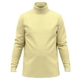 thumbnail image 1 of Men's 100% Interlock Knit Combed Cotton Super-Soft Euro Design Ski Casual Turtleneck Pullover, 1 of 7