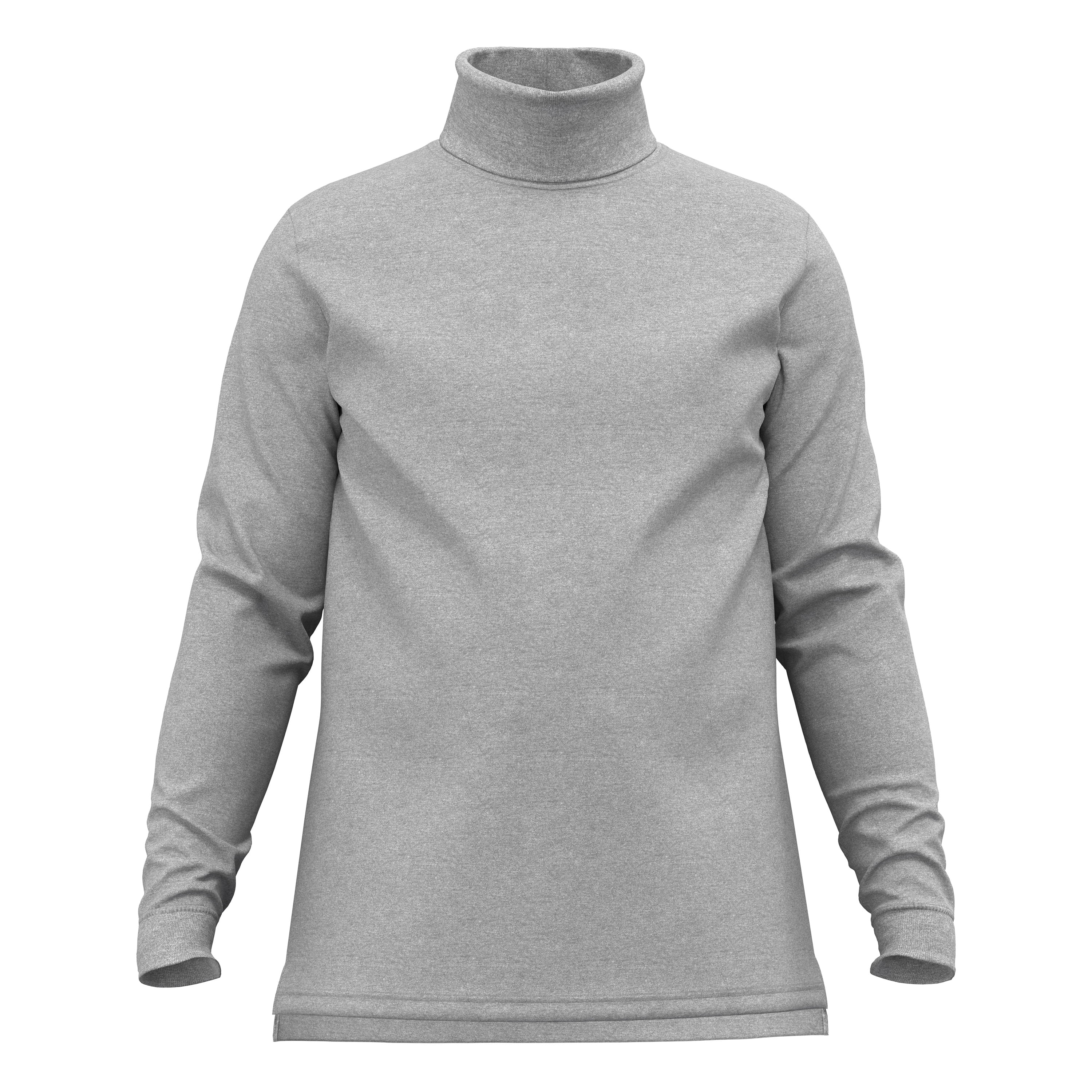 Men's 100% Interlock Knit Combed Cotton Super-Soft Pre-Washed Ski