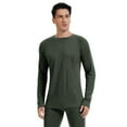 thumbnail image 1 of Men's 100% Merino Wool Base Layer Tops Lightweight Long Sleeve Active Base Layer, 1 of 6