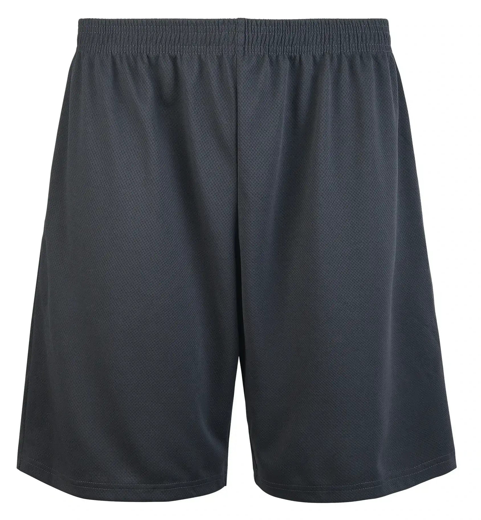 Men's 100% Polyester Performance Shorts with Pockets, Dark