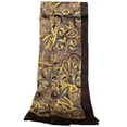 thumbnail image 1 of Men's 100 Silk Scarf Double Layers Fashion Scarves Neckerchief Formal Casual, 1 of 4