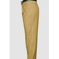thumbnail image 1 of Men's  100% Wool Classic Fit Pleated Dress Pants Camel light-to-medium shade of brown 38, 1 of 1