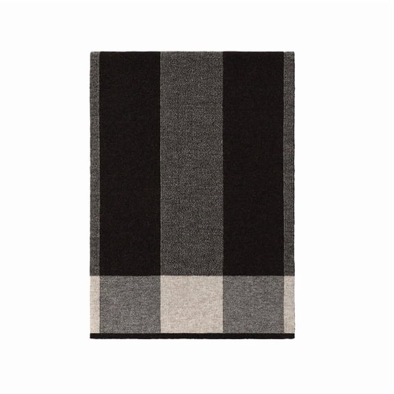 Men's 100% Wool Plaid Scarf, Winter Warm Tartan Scarf for Men, 180x30cm,180*30cm,10