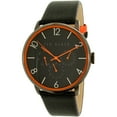 thumbnail image 1 of Men's 10029566 Black Leather Quartz Watch, 1 of 3