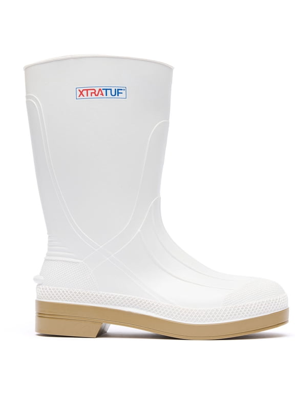 Men's 11" Shrimp Boot, White, Size 10(M)