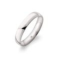 thumbnail image 1 of 14K White Gold Comfort Fit Wedding Band, High-Polish, for Men or Women, Size11.5, 1 of 10