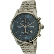 Mens 1513384 Silver Stainless-Steel Analog Quartz Dress Watch