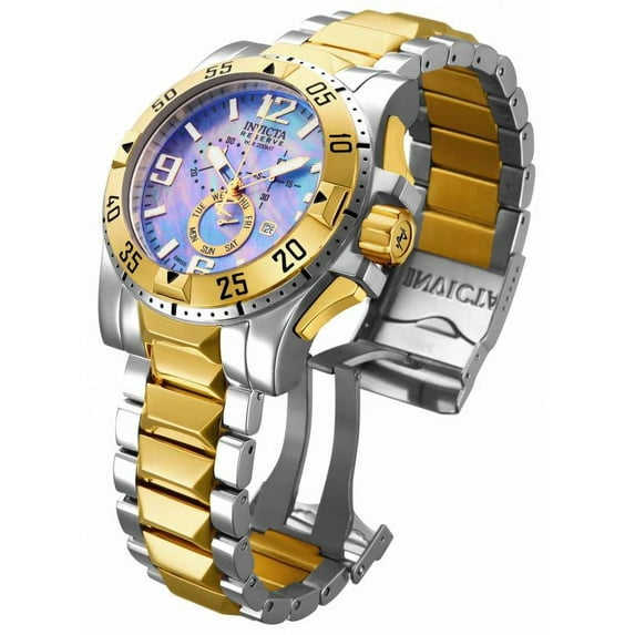 Men's 15333 Excursion Quartz Chronograph Platinum Dial Watch