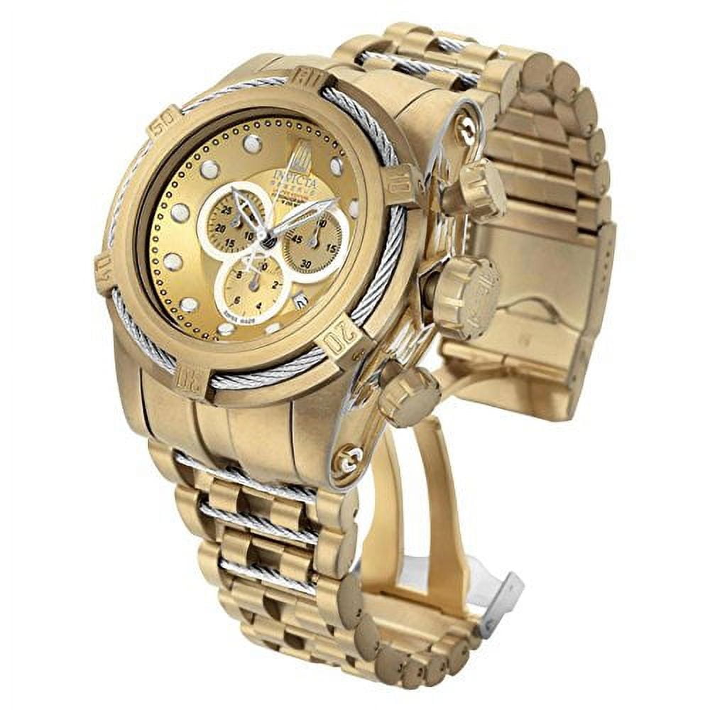 Men's 17834 Jason Taylor Quartz Chronograph Gold Dial Watch
