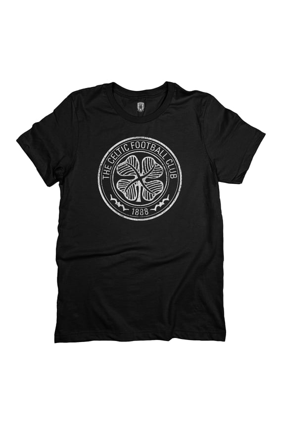 Men's 1863FC Black Celtic Mono Badge T-Shirt