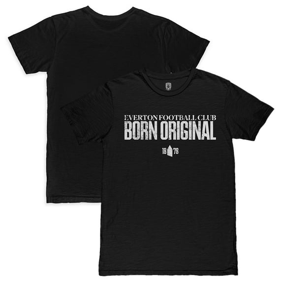 Men's 1863FC Black Everton Born Original T-Shirt