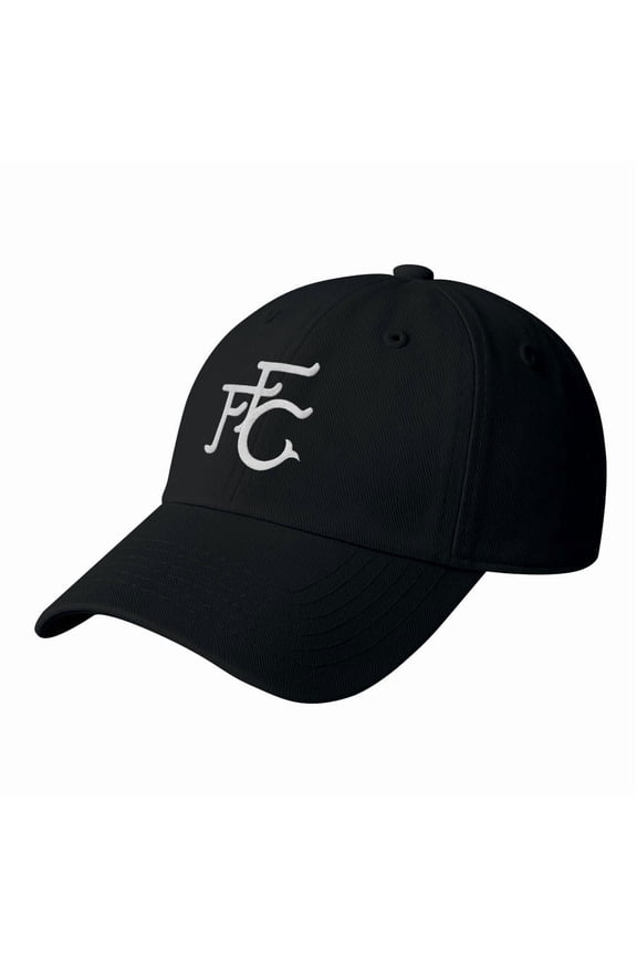 Men's 1863FC Black Fulham Retro Badge Crew Adjustable Hat