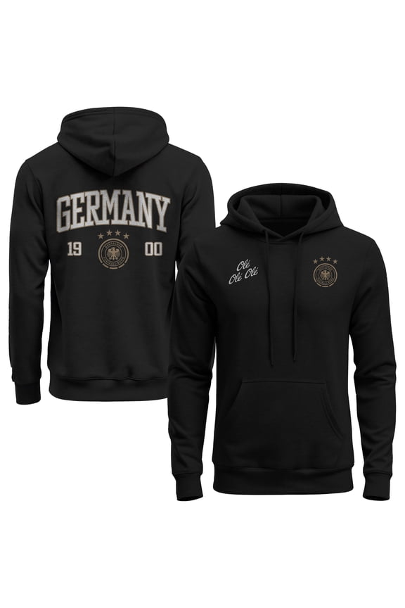 Men's 1863FC Black Germany National Team Athletic Wordmark Hoodie